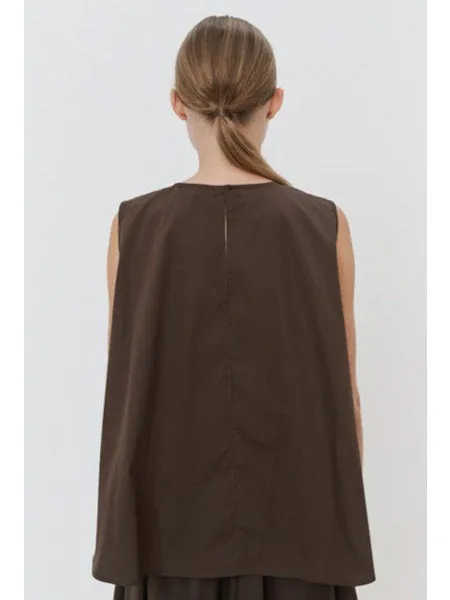 MEIMEIJ - SLEEVELESS COTTON TOP