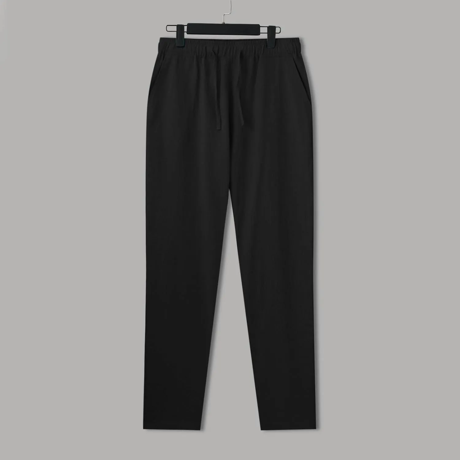 Men Cargo Combat Pants Casual Cotton Stretch Pant Cuffed Sweatpant Joggers Loose Fit Sports Gym Jogger Bottoms