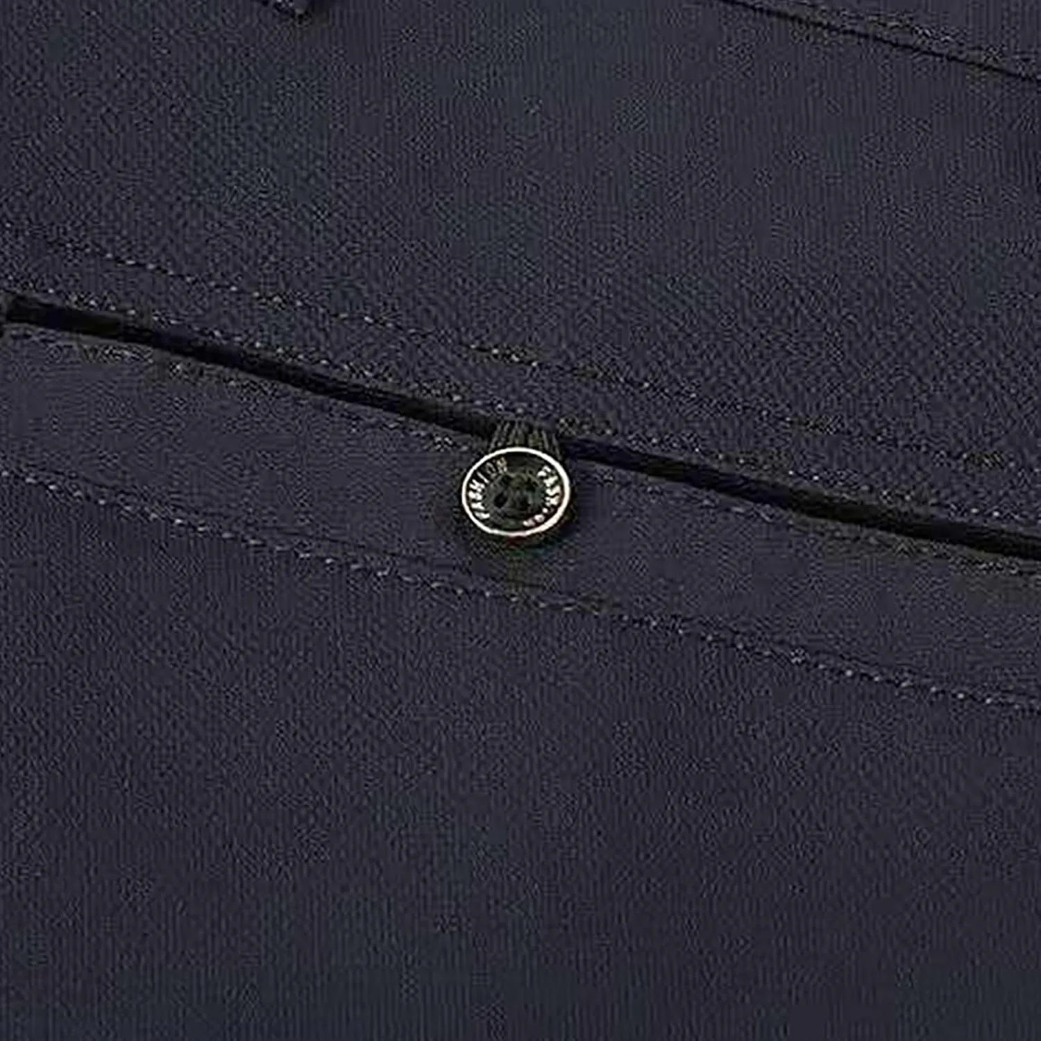 Mens Dress Pants Stretch Pleated Front Suit Pants Casual Classic Fit Dress Pants Straight Fit Pants