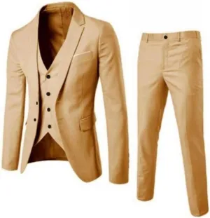 Mens Suits Slim 3 Suit Business Wedding Party Jacket Vest & Pants Men'S Dress Pants Mens Blazers and Sport Coats