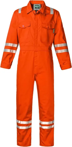 Men's Work Coverall High Visibility Overalls Mechanics Coveralls Workwear Jumpsuit with Multi Pockets