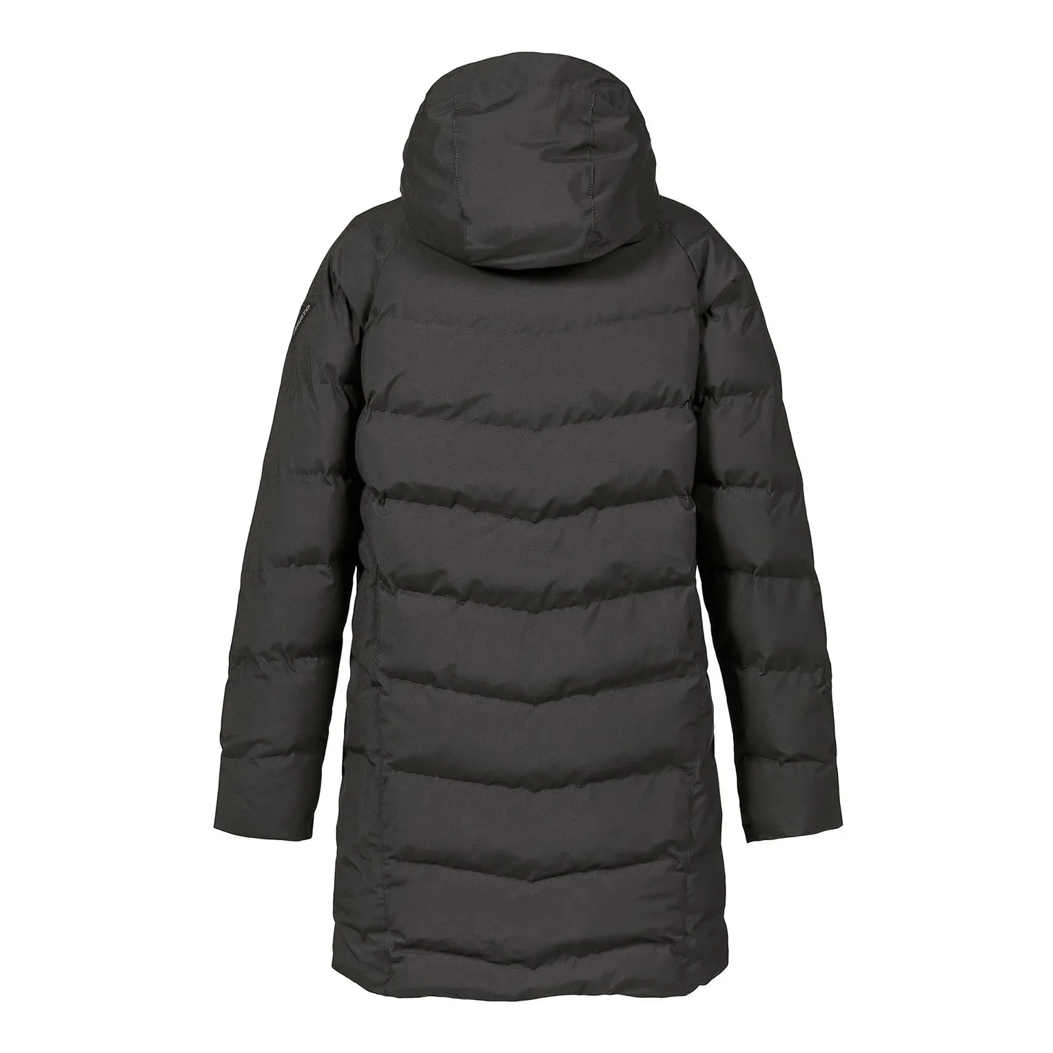 Musto Womens Marina Long Quilted Jacket Black