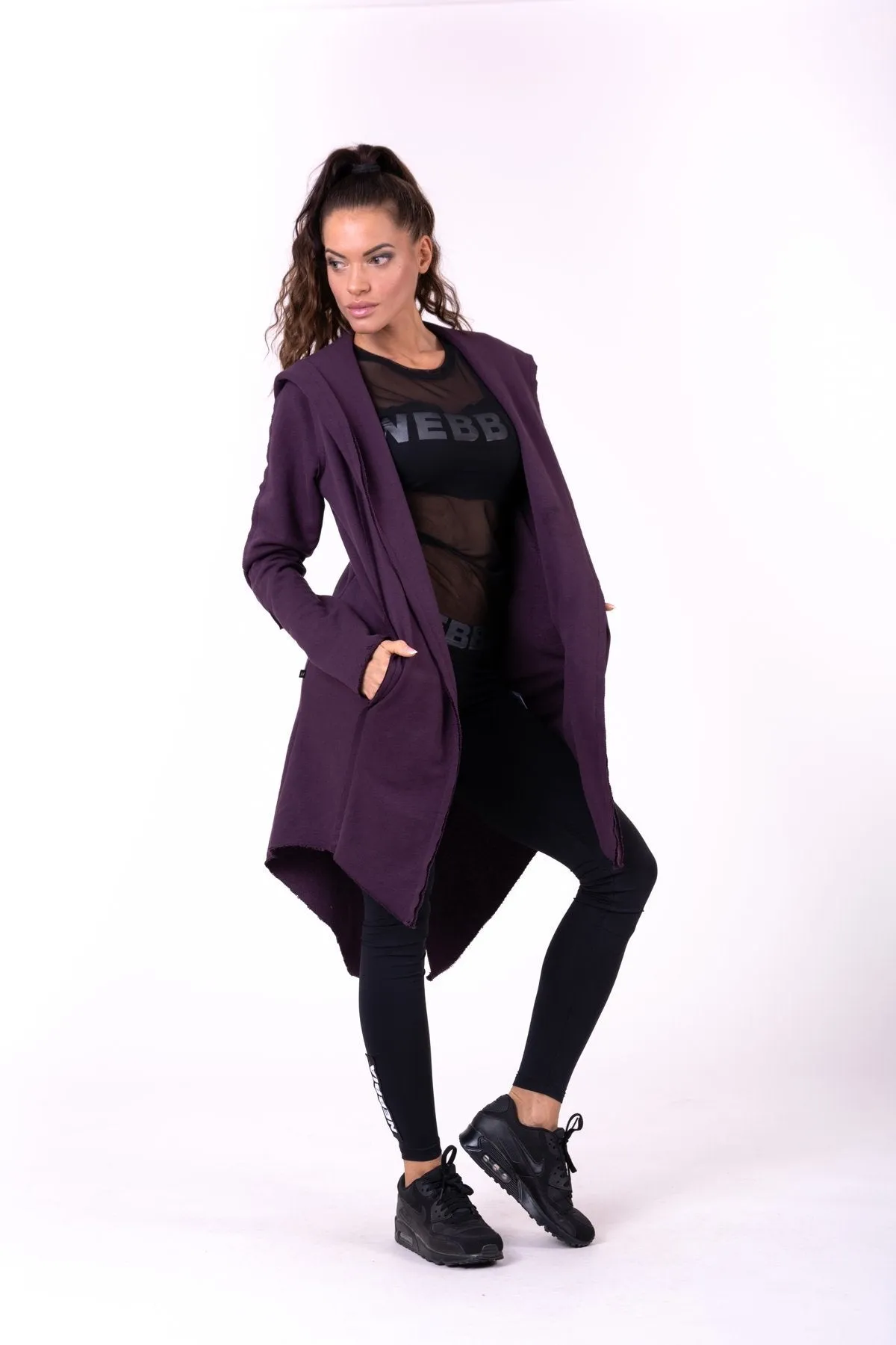 Nebbia Be Rebel! Tail Coat Jacket 681 - Burgundy