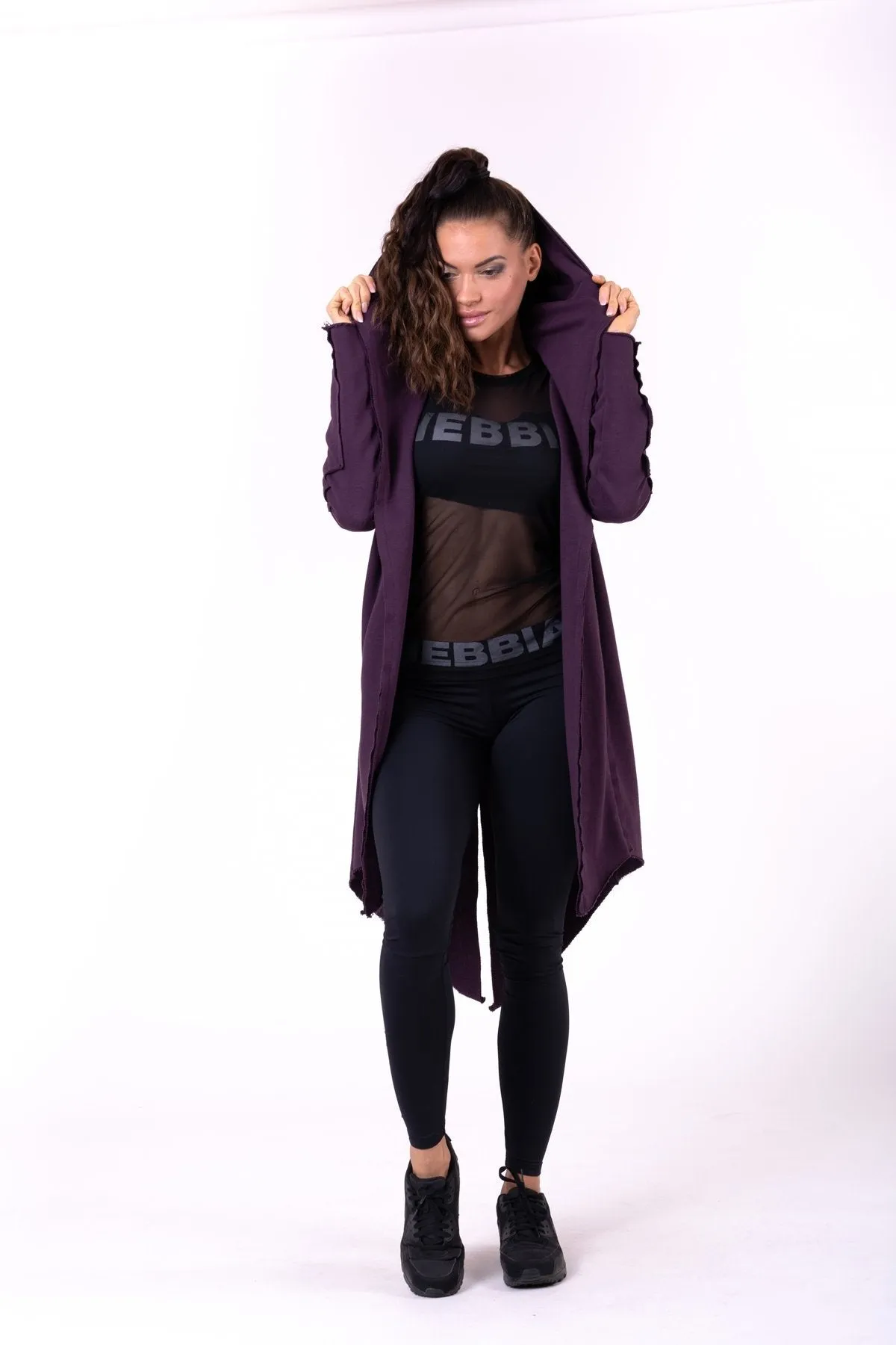 Nebbia Be Rebel! Tail Coat Jacket 681 - Burgundy