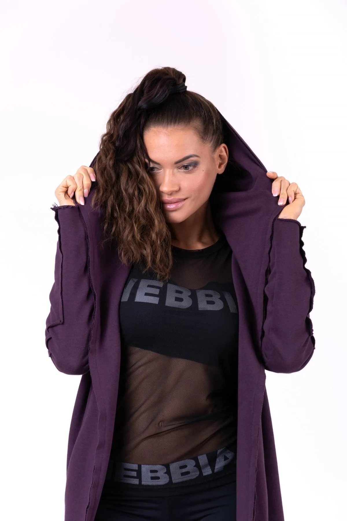 Nebbia Be Rebel! Tail Coat Jacket 681 - Burgundy