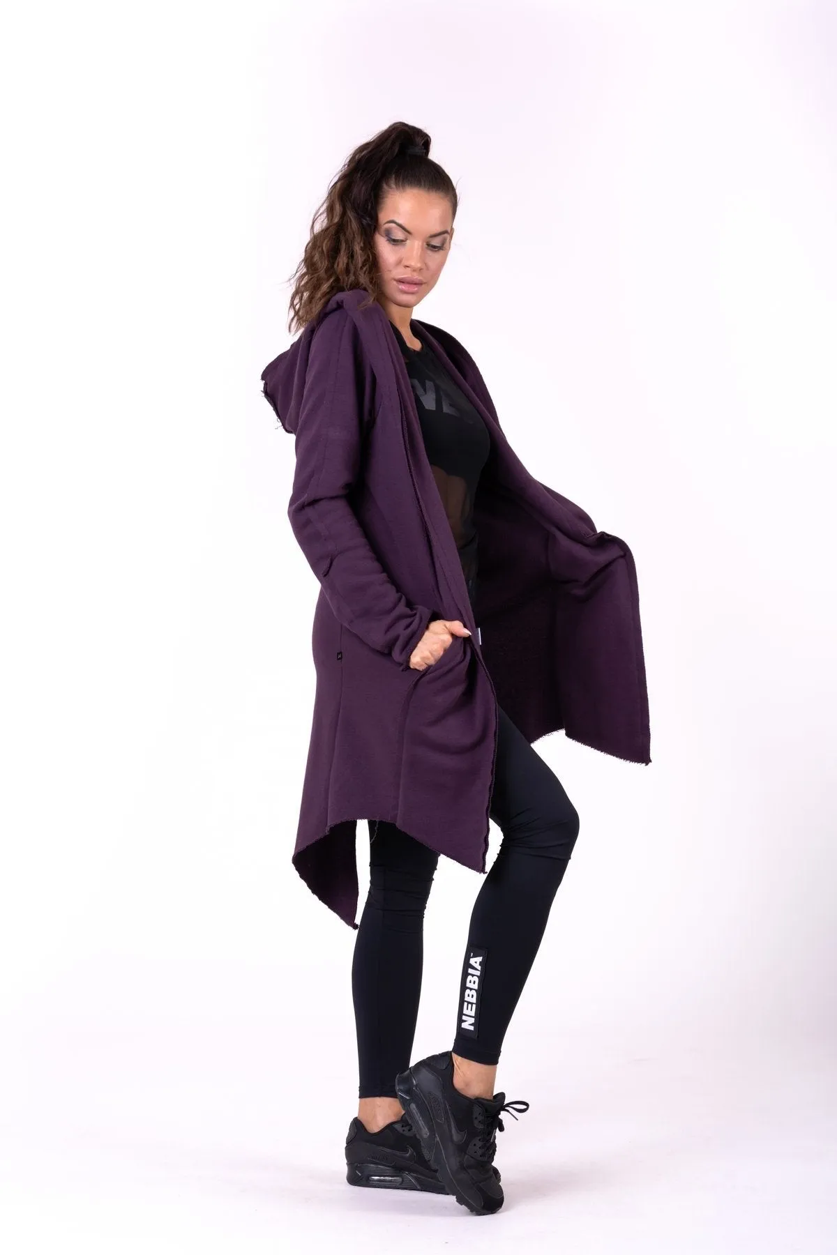 Nebbia Be Rebel! Tail Coat Jacket 681 - Burgundy