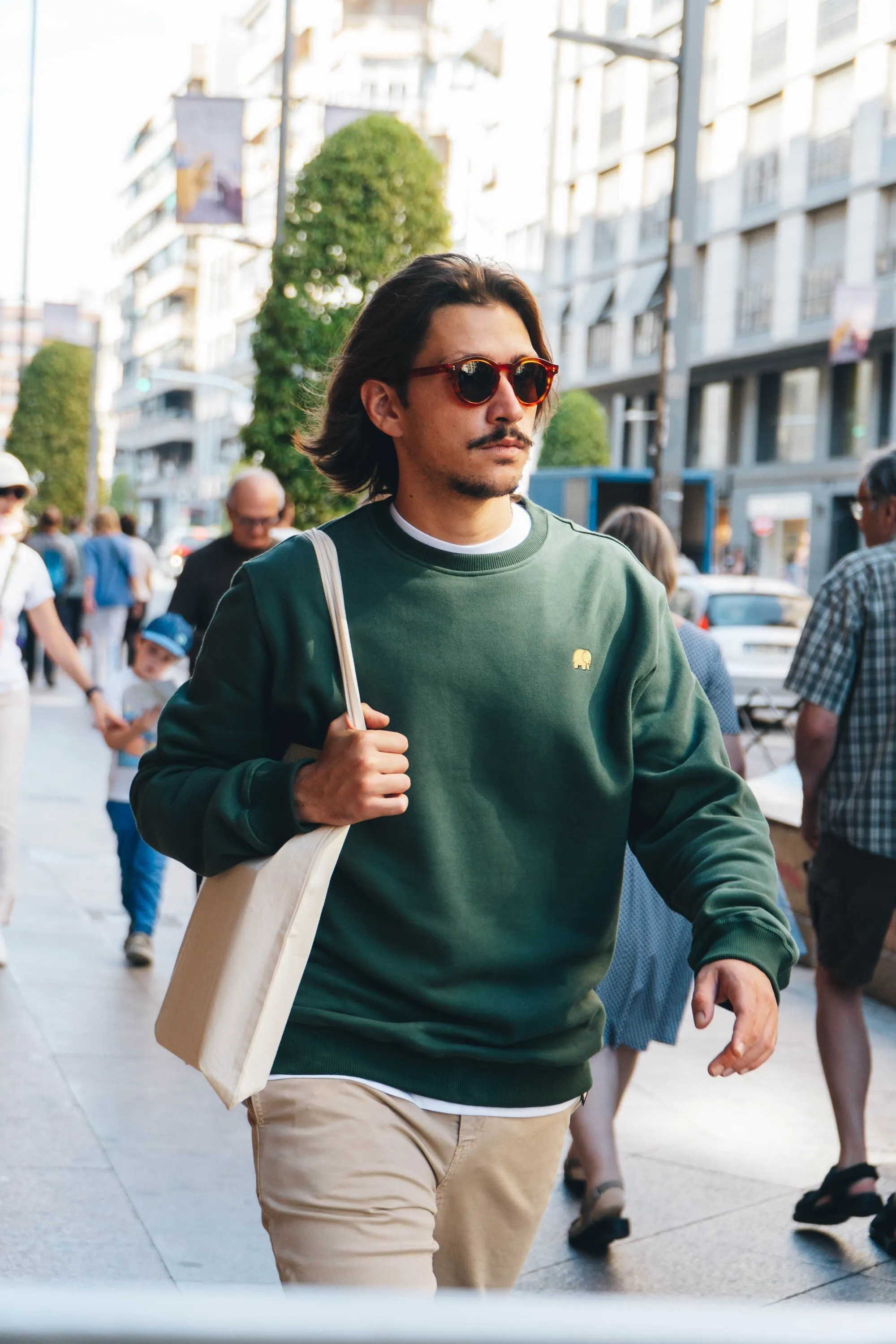 Organic Essential Sweater Greener Pastures