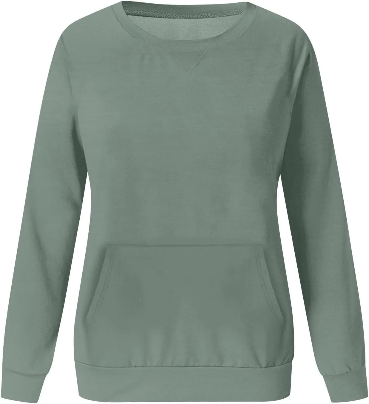 Oversized Sweatshirt for Women Crewneck Casual Long Sleeve Shirts Basic Pullover Top Fashion Clothing Outerwear