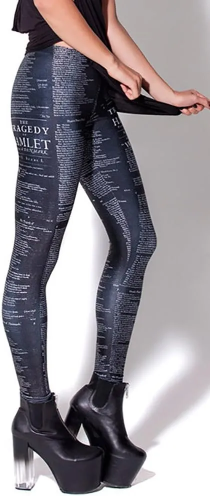 QZUnique Leggings for Women, Halloween Full-Length Printed Legging Footless Elastic Yoga Pants, Regular and Plus Size