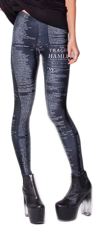 QZUnique Leggings for Women, Halloween Full-Length Printed Legging Footless Elastic Yoga Pants, Regular and Plus Size