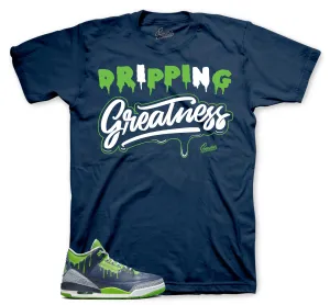 Retro 3 Hugo Dripping Greatness Shirt