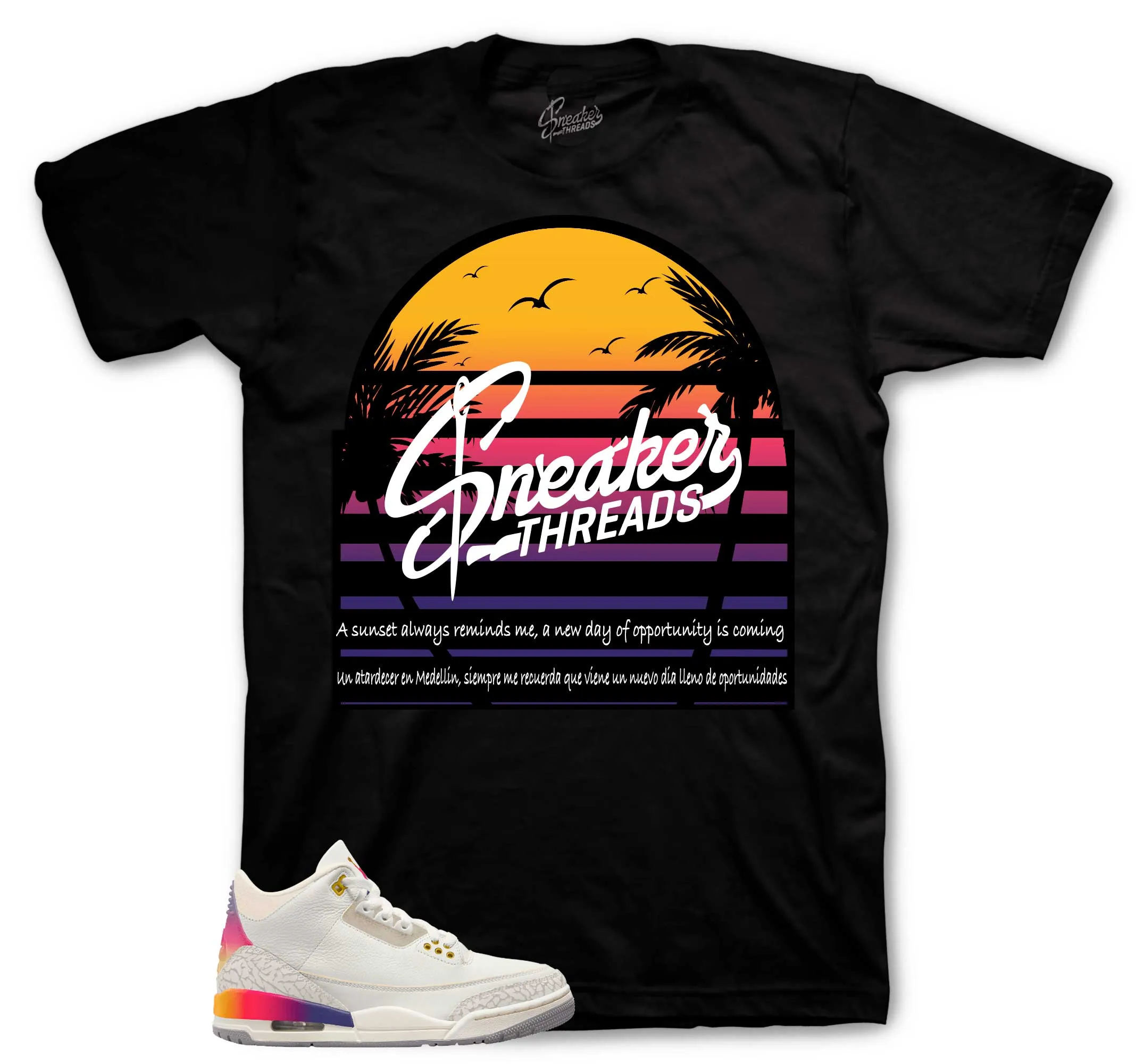 Retro 3 Sunset ST Shirt