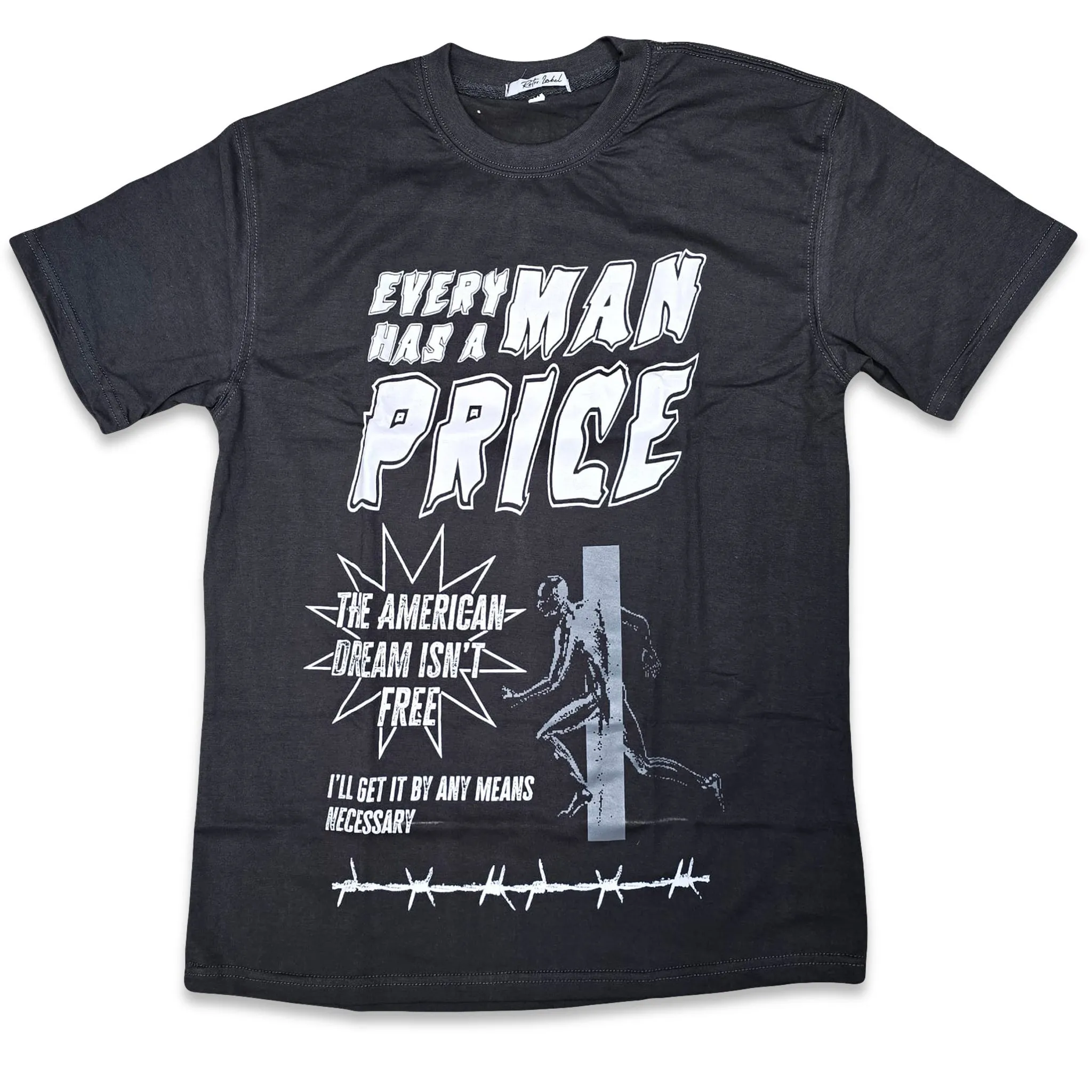 RETRO LABEL PRICE SHIRT (Retro  4 Retro Wet Cement)