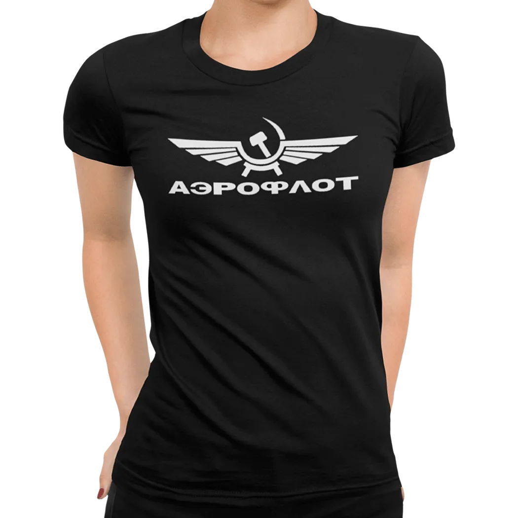 Retro Russian Aeroflot T-Shirt