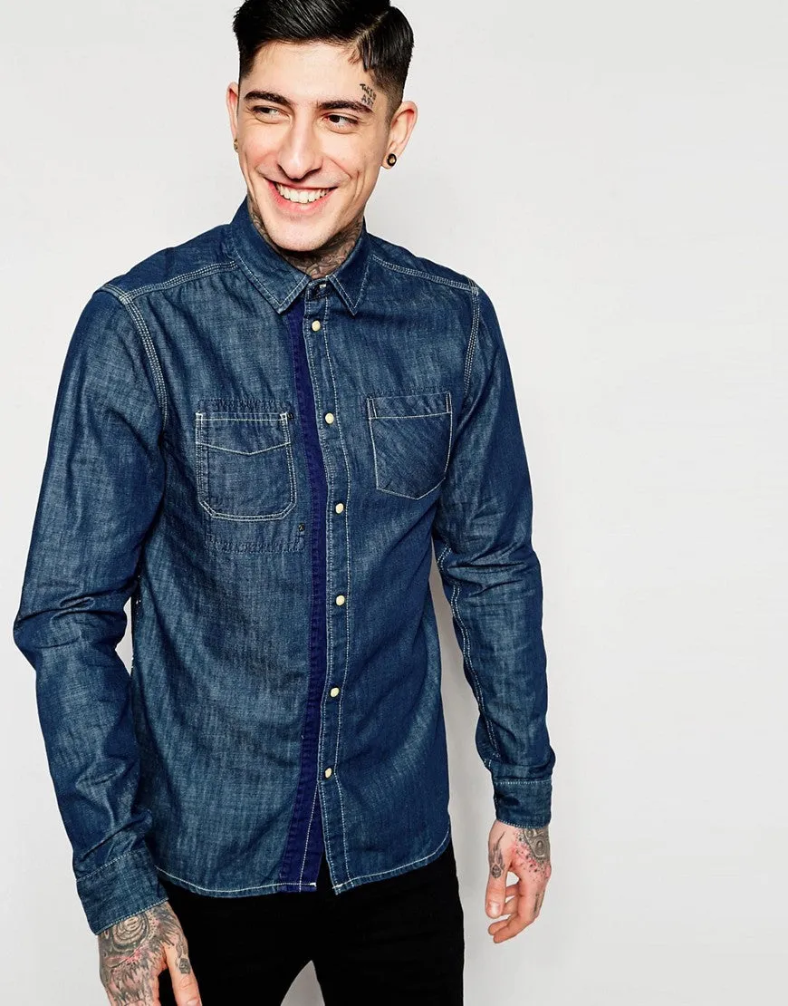 Scotch & Soda Japanese Inspired Workwear Shirt