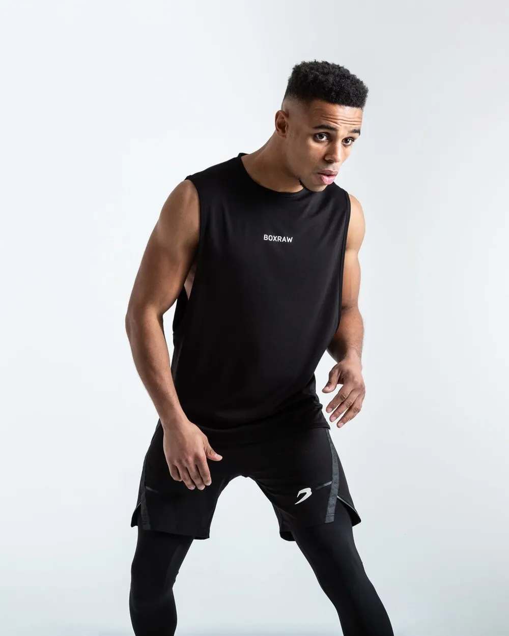 SMRT-TEC MUSCLE TANK - BLACK