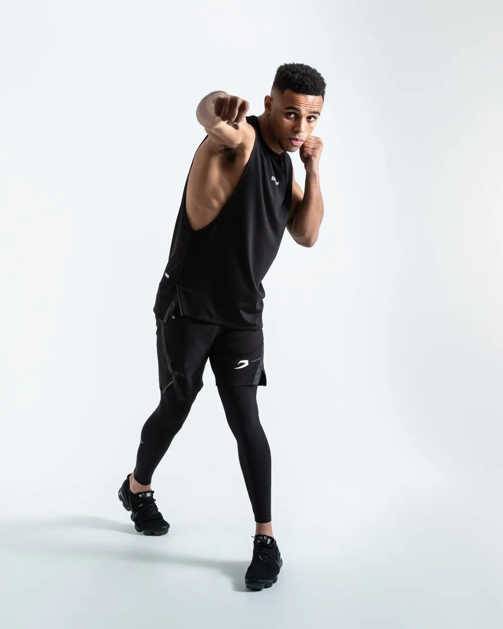 SMRT-TEC MUSCLE TANK - BLACK