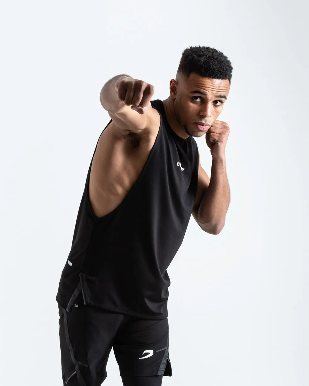 SMRT-TEC MUSCLE TANK - BLACK