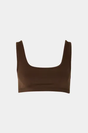 SPORTS BRA - CHOC