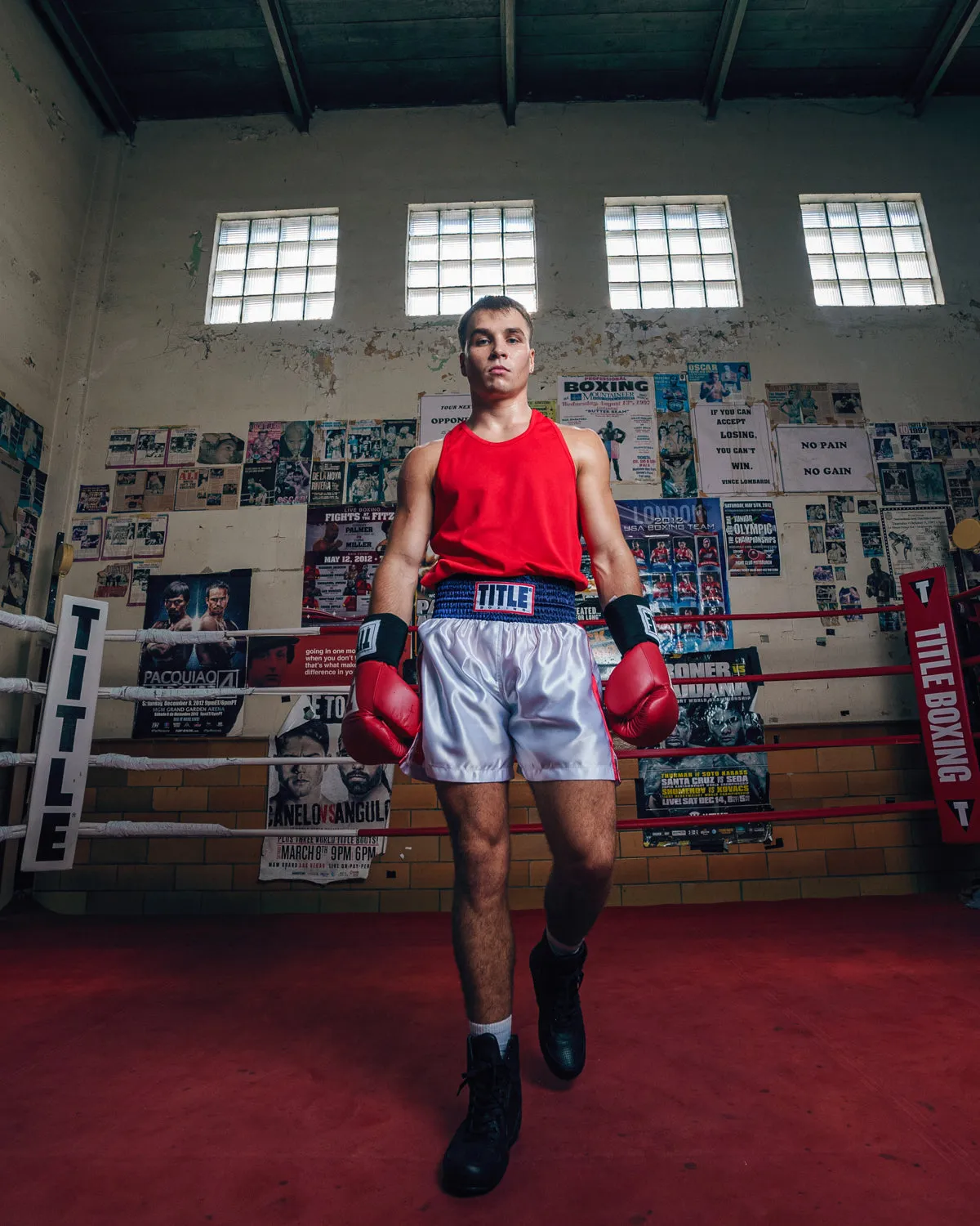 TITLE Boxing Aerovent Elite Racerback Boxing Jersey 2.0