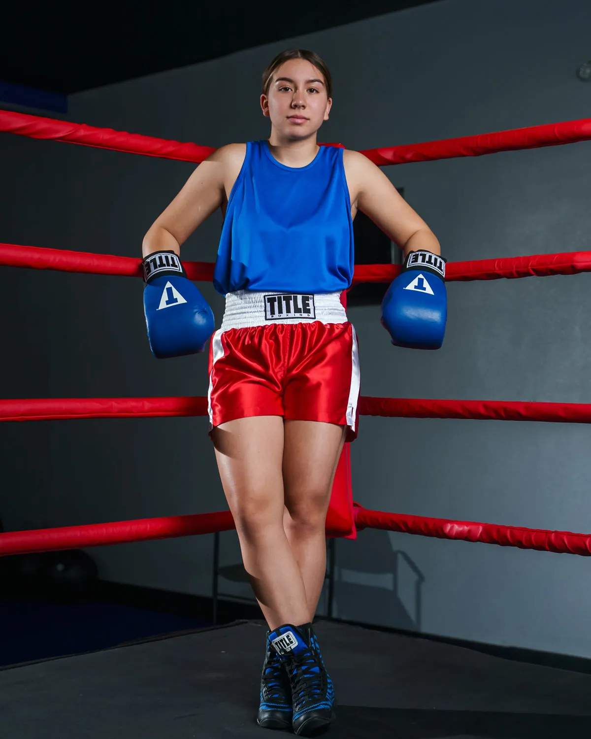 TITLE Boxing Aerovent Elite Racerback Boxing Jersey 2.0