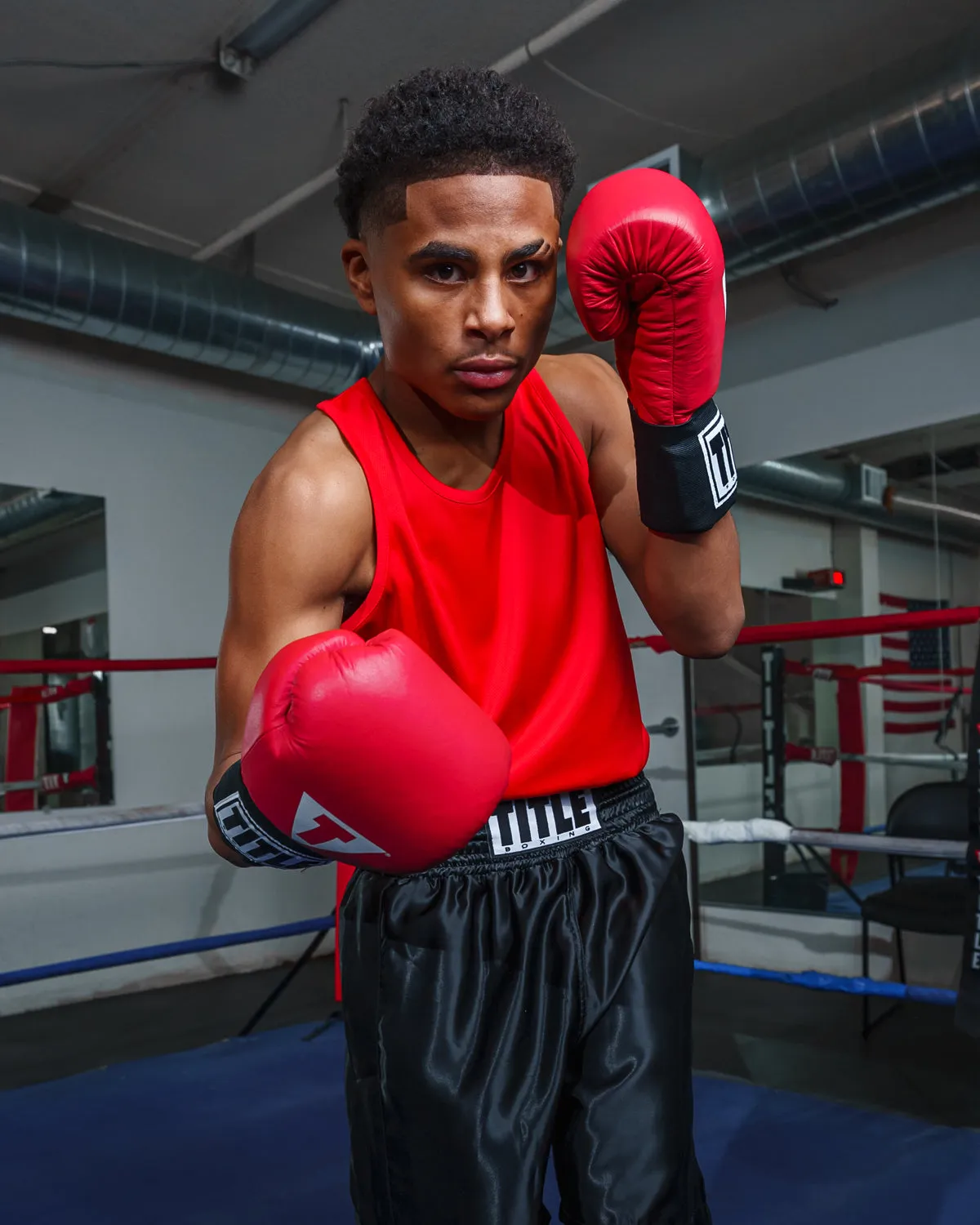 TITLE Boxing Aerovent Elite Racerback Boxing Jersey 2.0