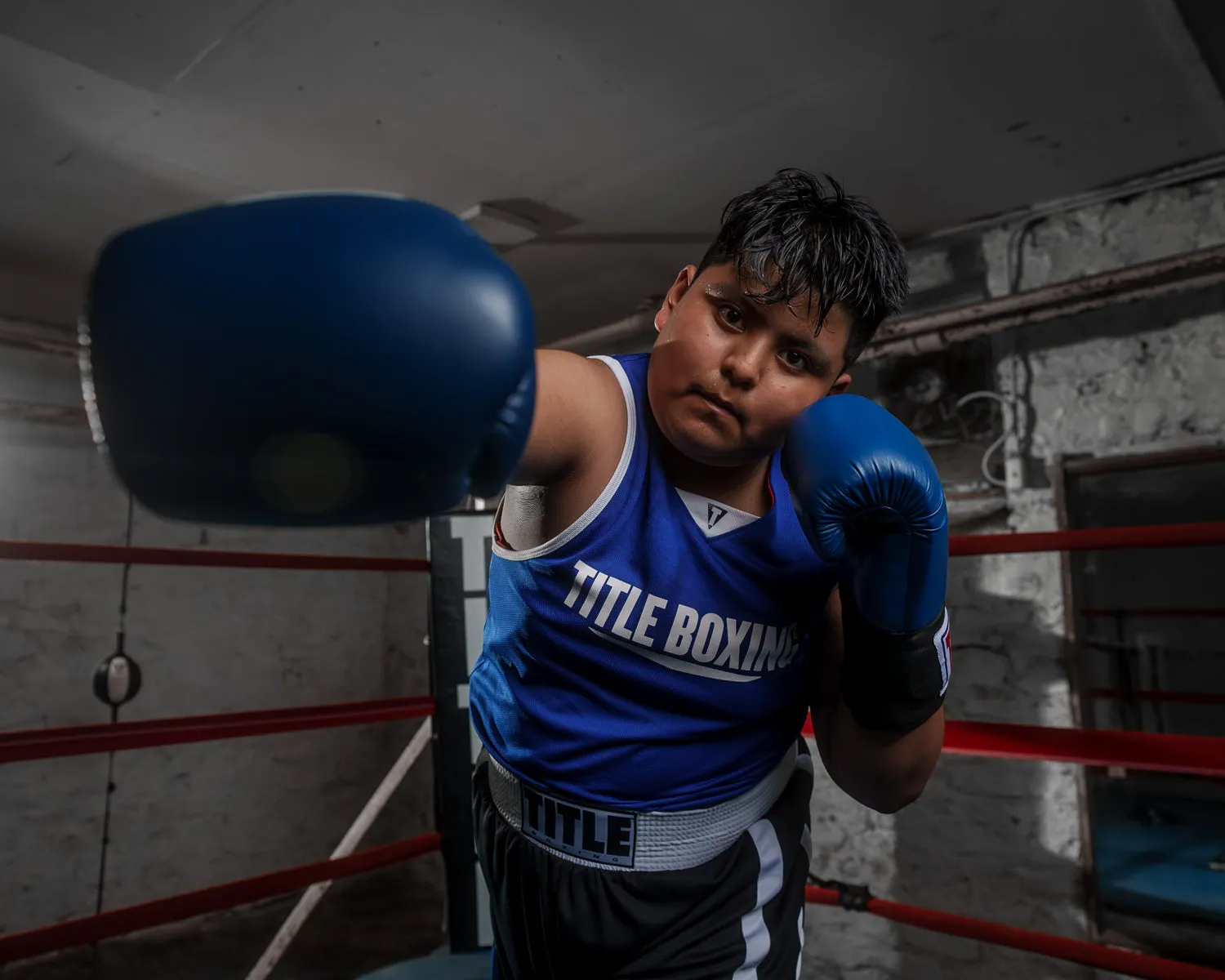 TITLE Boxing Super Lightweight Reversible Competition Jersey