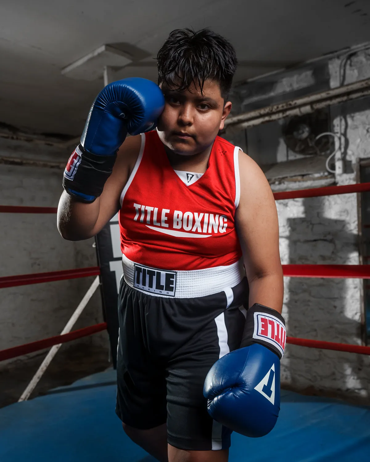 TITLE Boxing Super Lightweight Reversible Competition Jersey