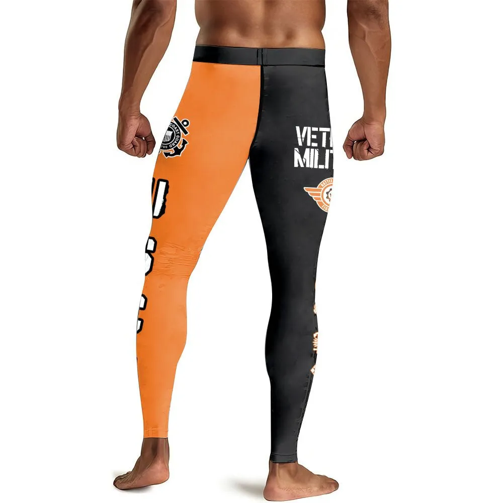 Veteran USCG Football Men's Compression Leggings