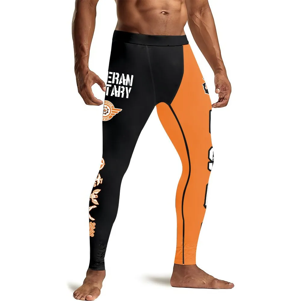 Veteran USCG Football Men's Compression Leggings