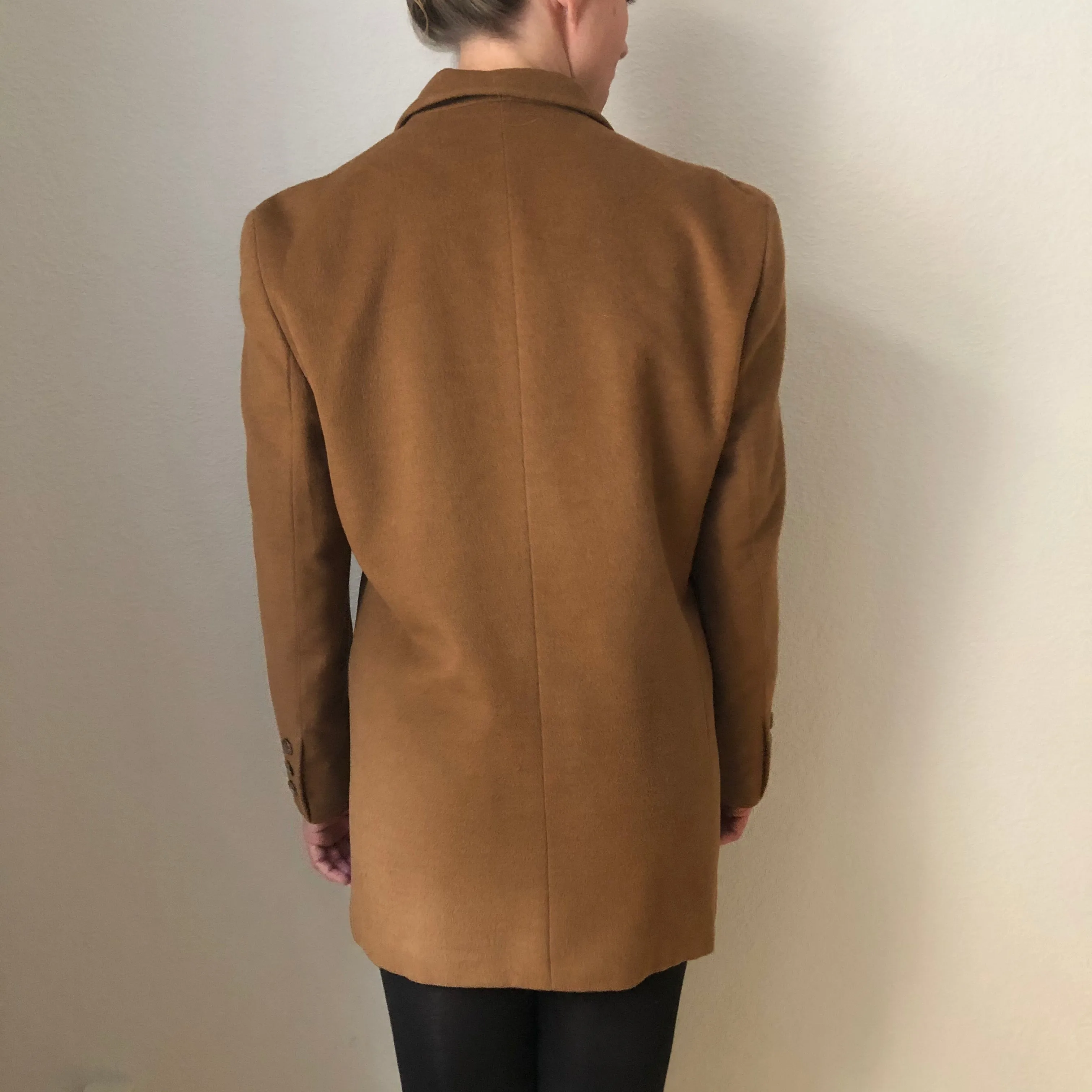 Vintage Camel Wool Blazer