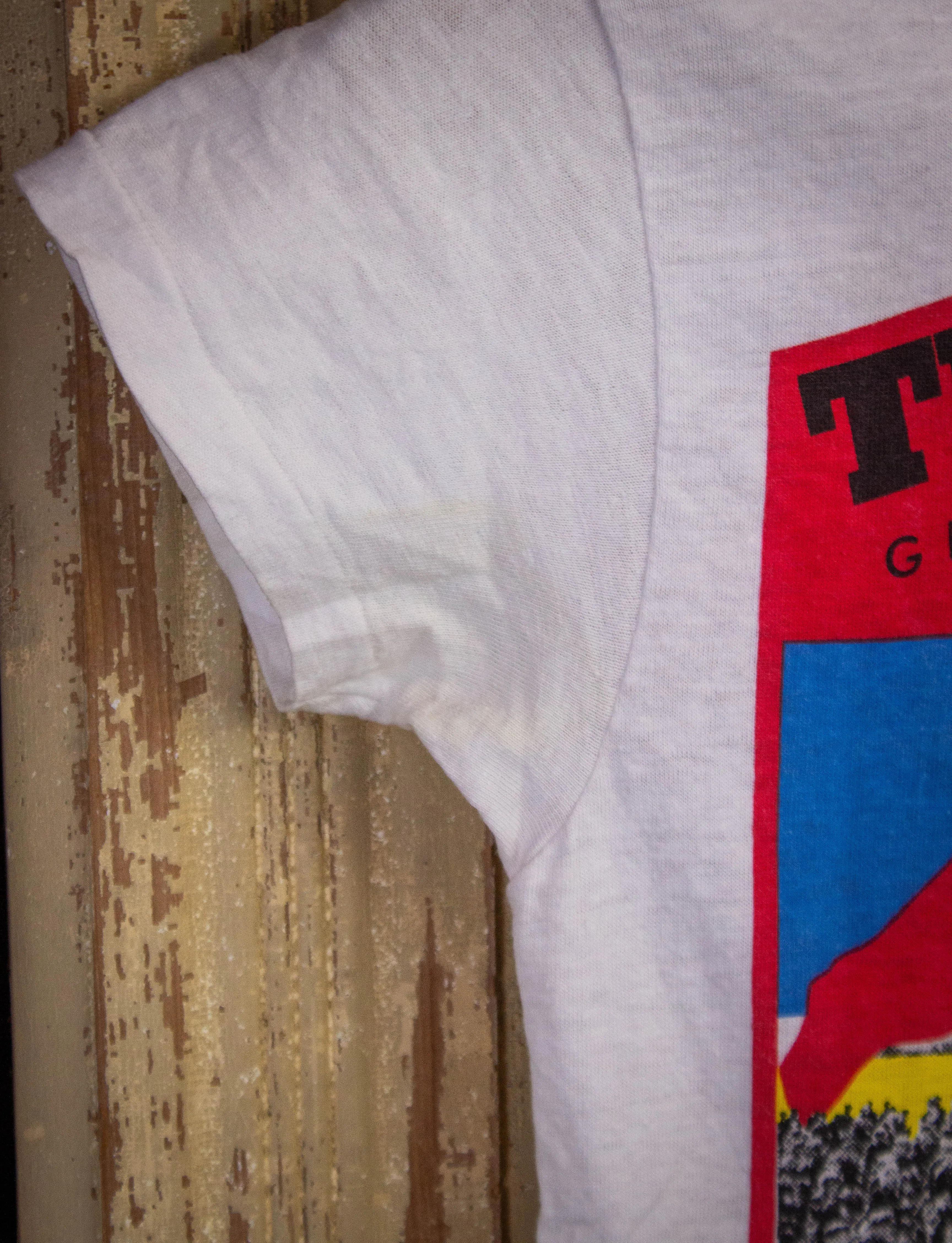 Vintage Clash Give 'Em Enough Rope Concert T Shirt 1978 White XS