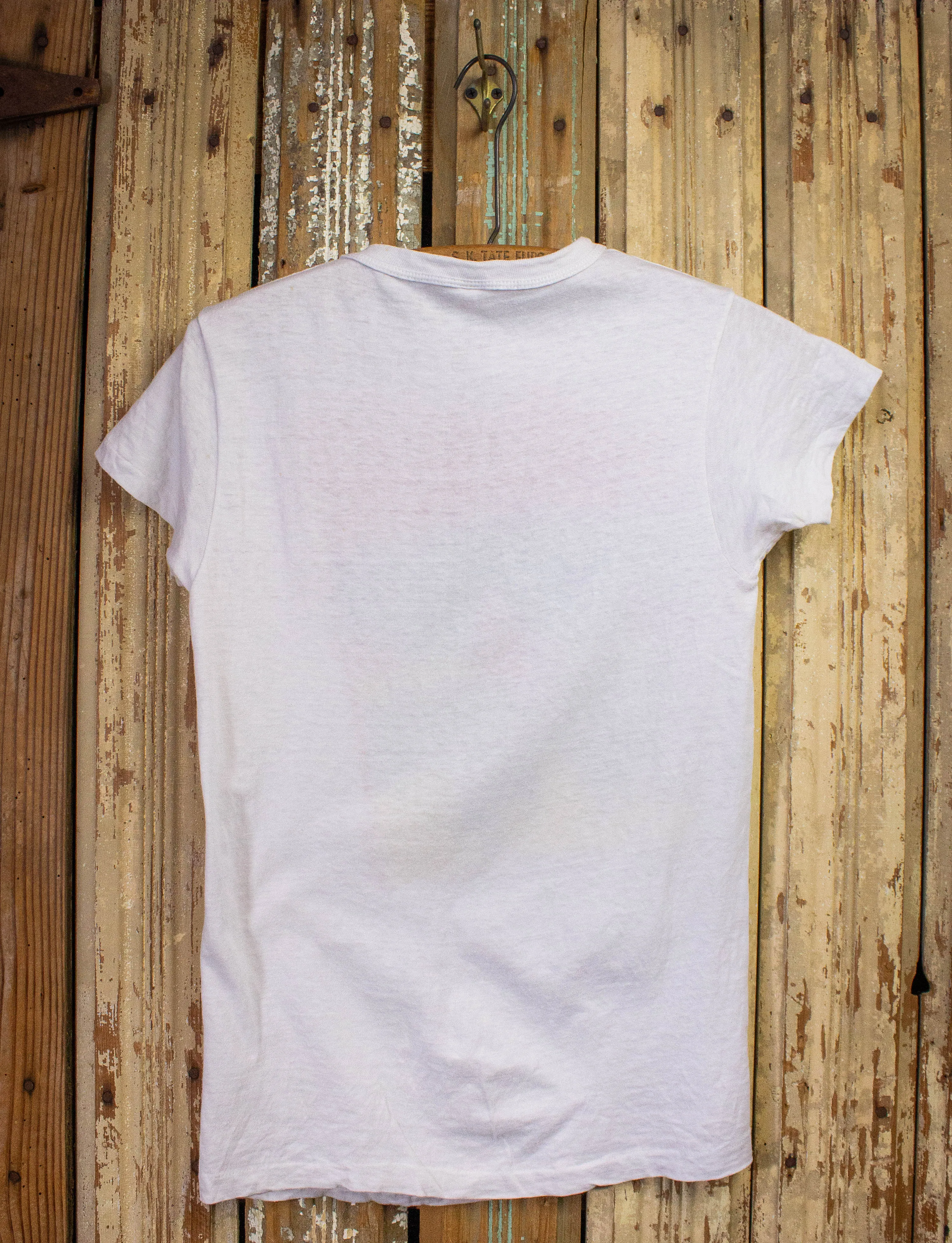 Vintage Clash Give 'Em Enough Rope Concert T Shirt 1978 White XS