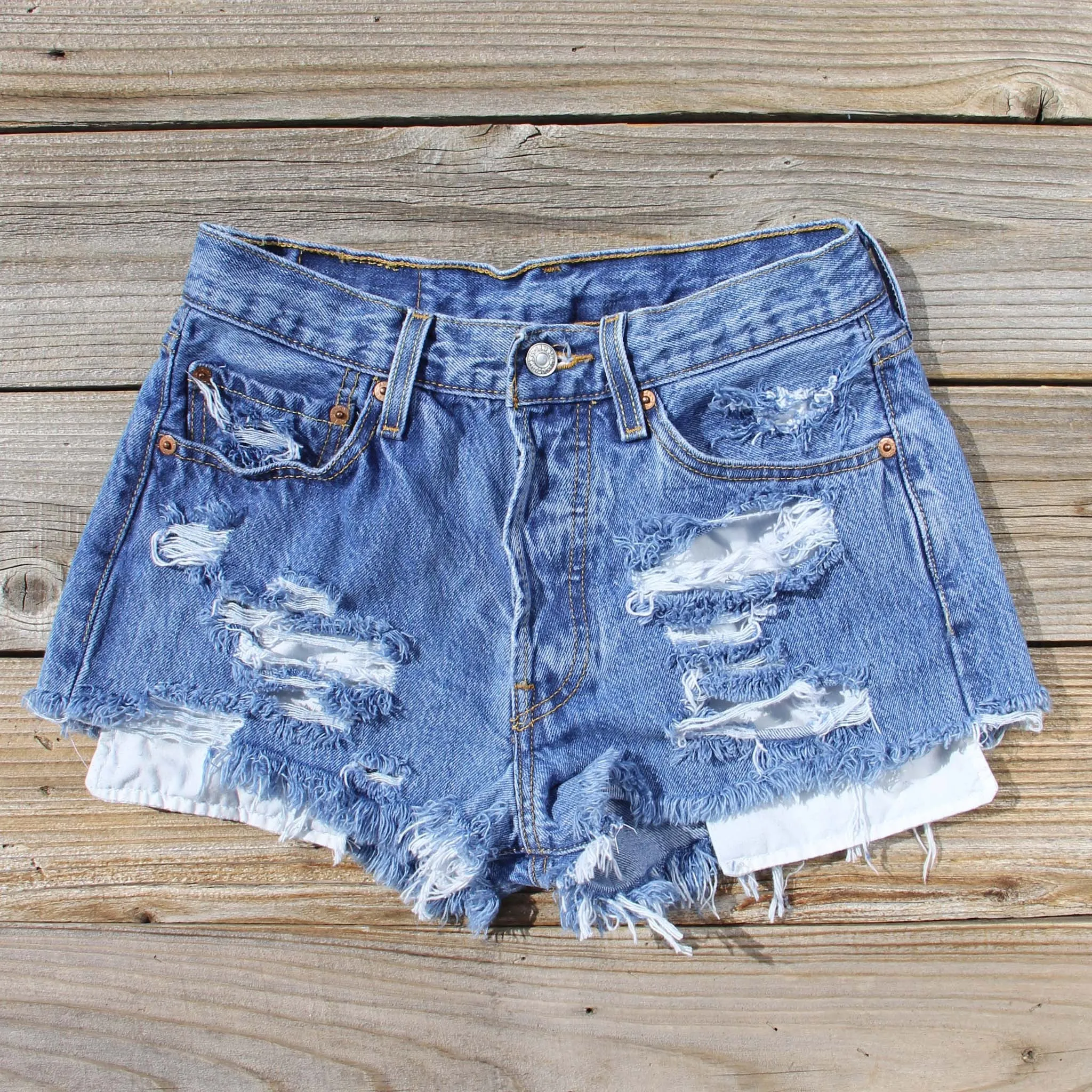 Vintage Distressed Shorts
