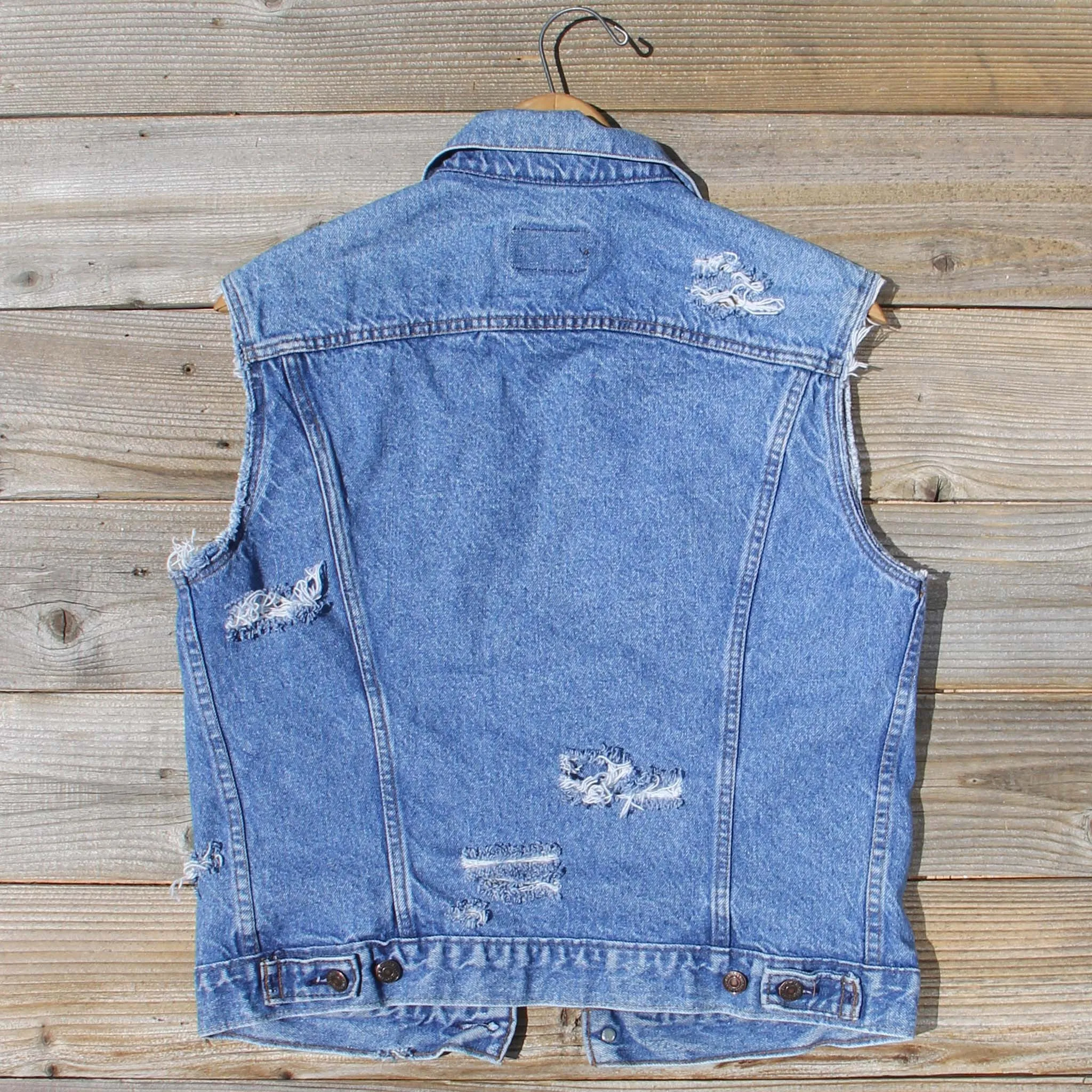 Vintage Distressed Vest