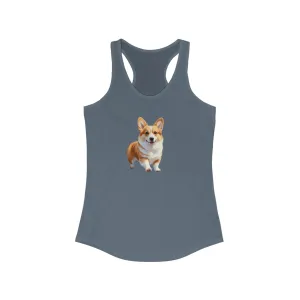 Welsh Corgi Puppy  -  Women's Classic Racerback Tank