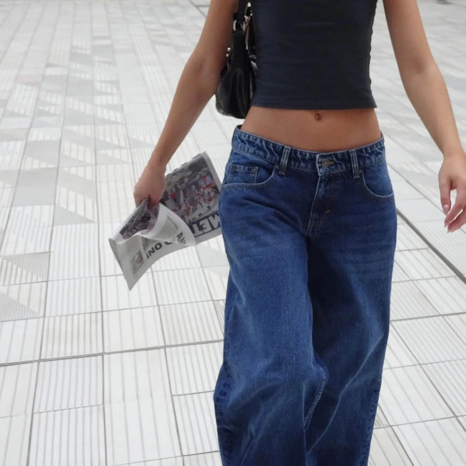 Women Wide Leg Jeans Casual High Waist Baggy Boyfriend Denim Pants Y2K Straight Streetwear Jeans Mom Jeans Trousers