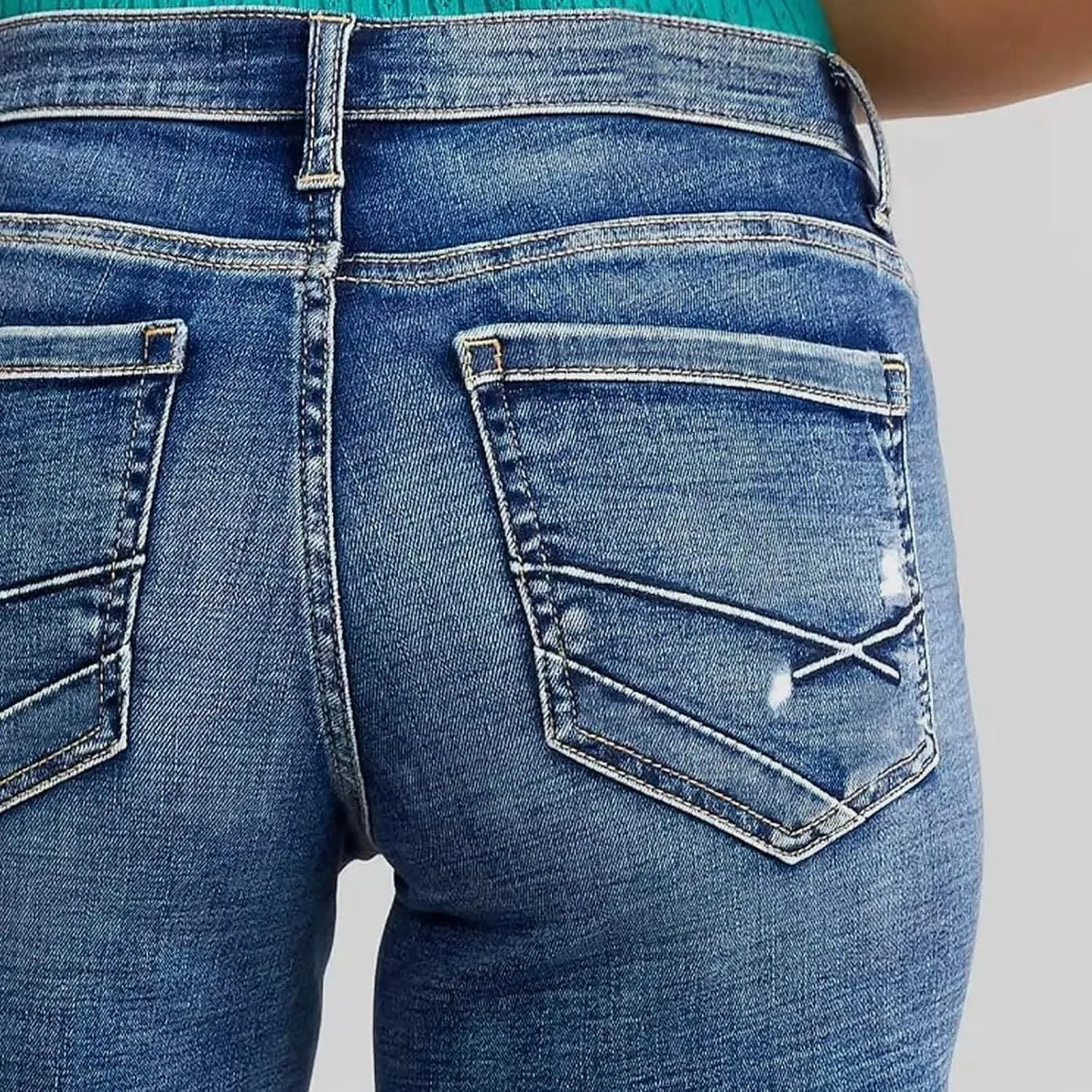 Womens Denim Short Trendy Summer Elastic High Waisted Stretchy Skinny Casual Girls Long Ripped Raw Hem Jean Shorts