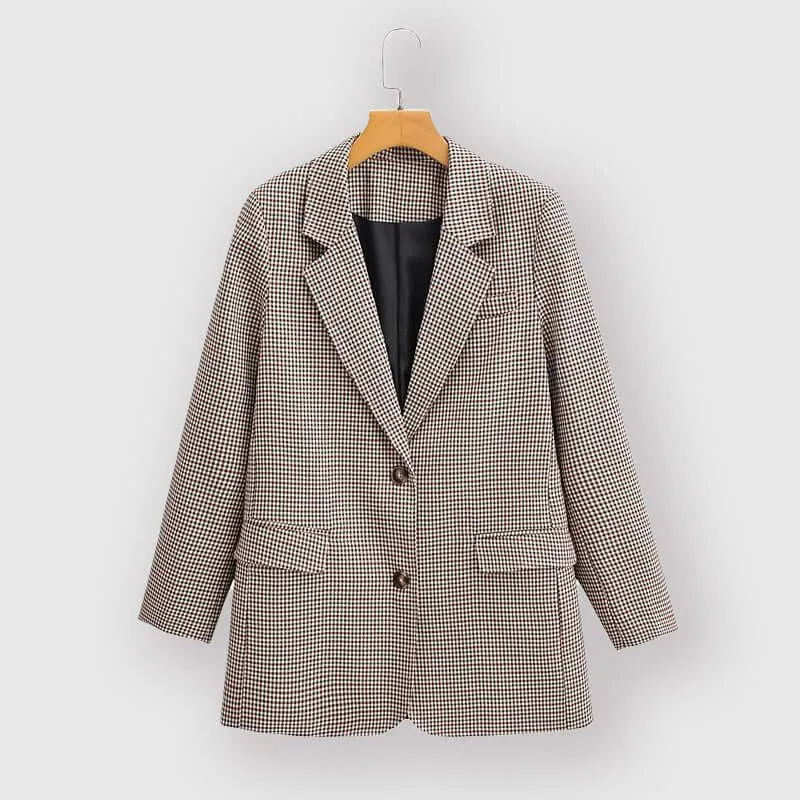 Women's Elegant Lapel Collar Blazer