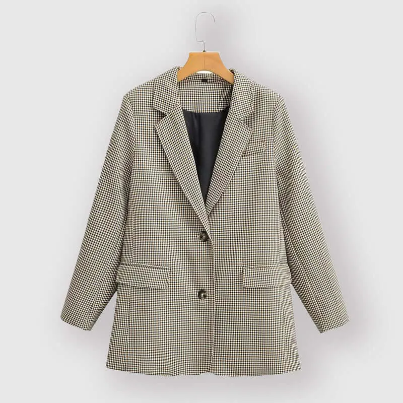 Women's Elegant Lapel Collar Blazer