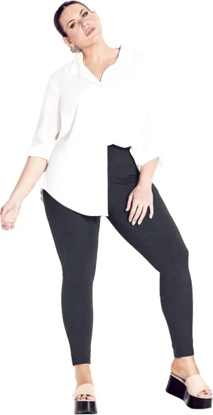 Women's Plus Size Pima High Rise Legging
