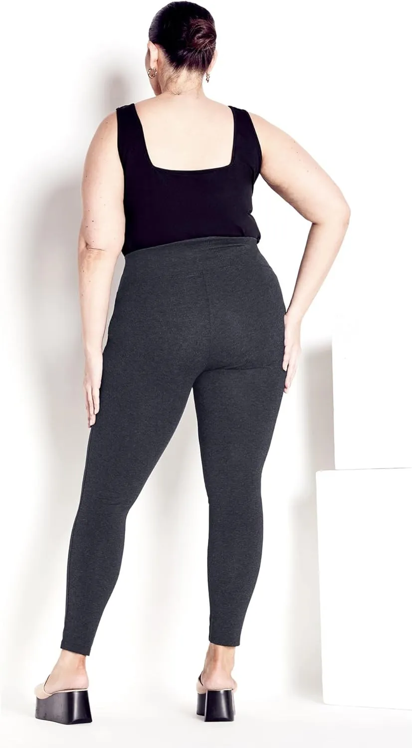 Women's Plus Size Pima High Rise Legging