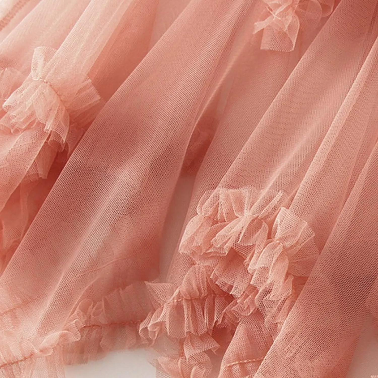 Women's Tulle Skirt,Tutu Skirt,A-Line Mesh Midi Skirtasymmetrical Pleated Elastic High Waist Layered St.